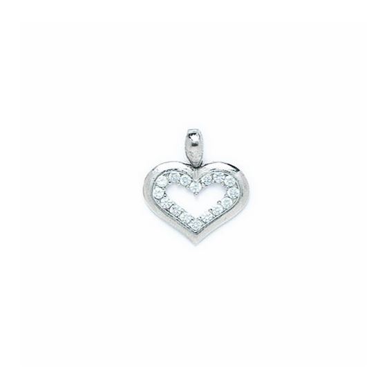 14K Gold Heart Love Pendant PW74