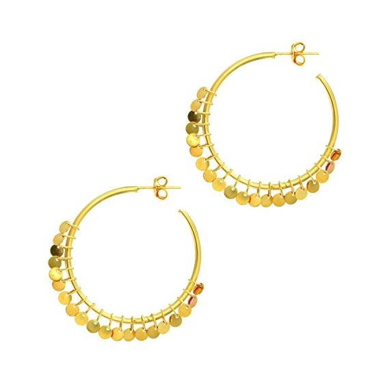 14K Yellow Gold Ladies Fancy Earrings ER3310