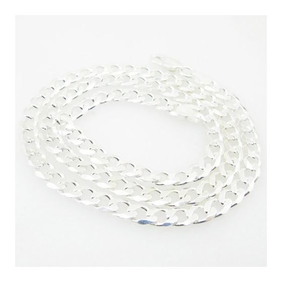 Mens 925 Sterling Silver curb chain franco cuban miami rope charm mariner fancy Curb link Chain 1