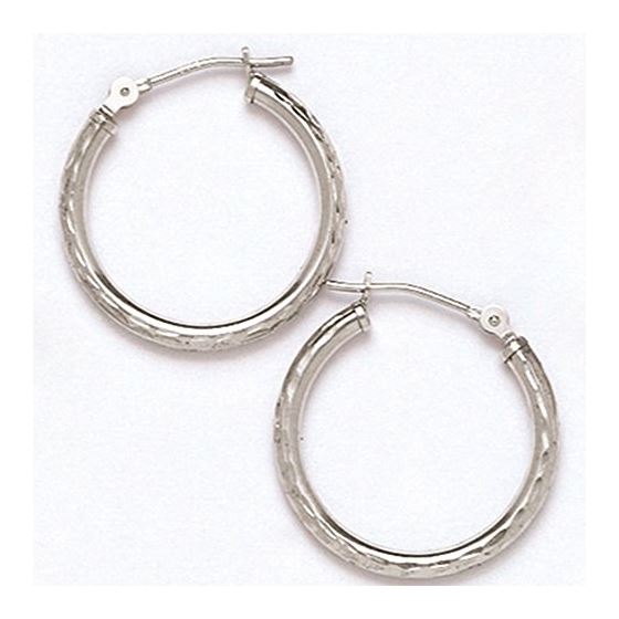 14K Gold Hoop Earrings HEW50