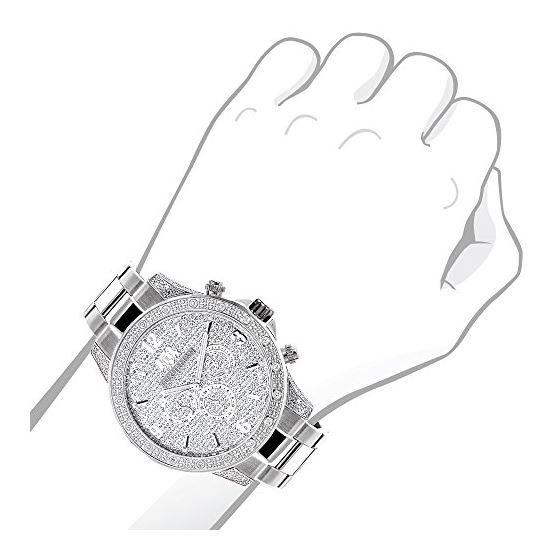 Mens Diamond Watch 0.5Ctw Of Diamonds By Liberty-3