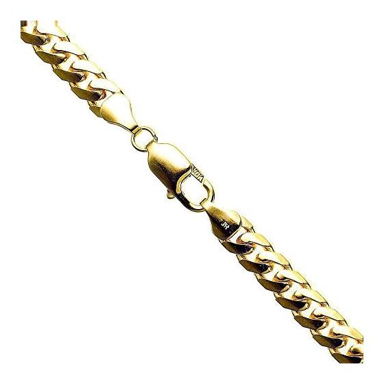 10K YELLOW Gold SOLID ITALY MIAMI CUBAN Chain - 32 Inches Long 6.4MM Wide 1