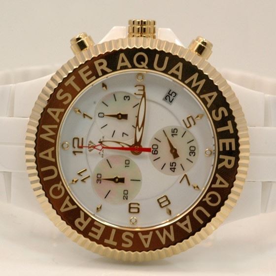 Aqua Master Mens Ceramic Quartz Watch W332 1