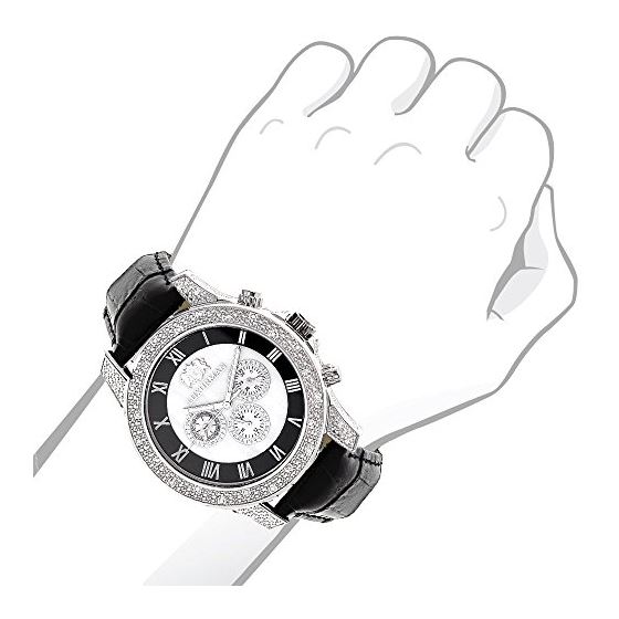 Watches Mens Diamond Watch 0.50Ct Freeze-3