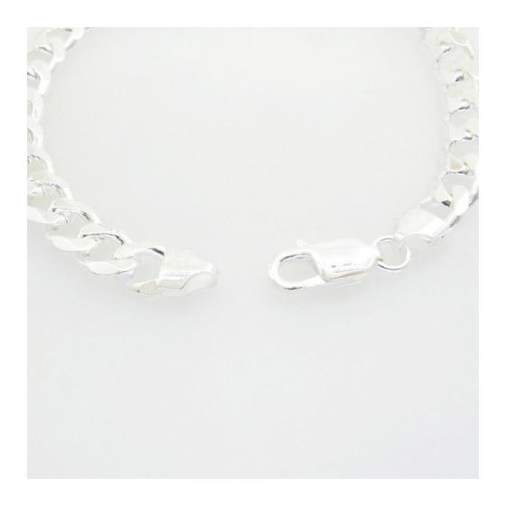 Curb Link ID Bracelet Necklace Length - 8 inches Width - 8mm 3