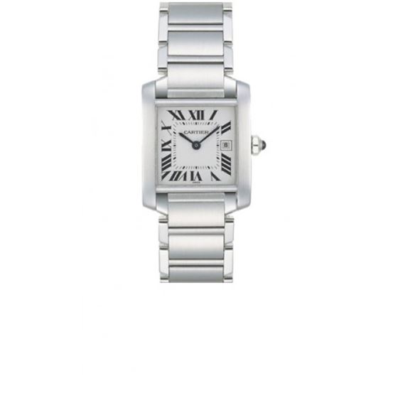 Cartier Tank Francaise Series Unisex Watch W51011Q3