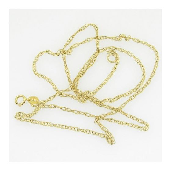 10K Yellow Gold double cable chain GC26 1