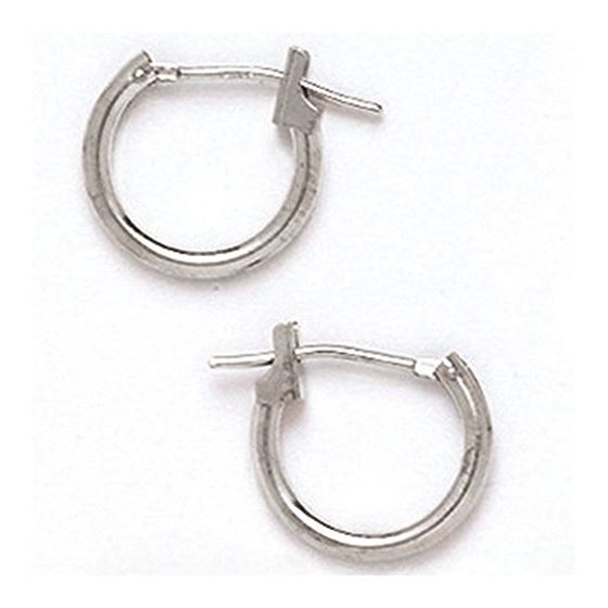 14K Gold Hoop Earrings HEW46