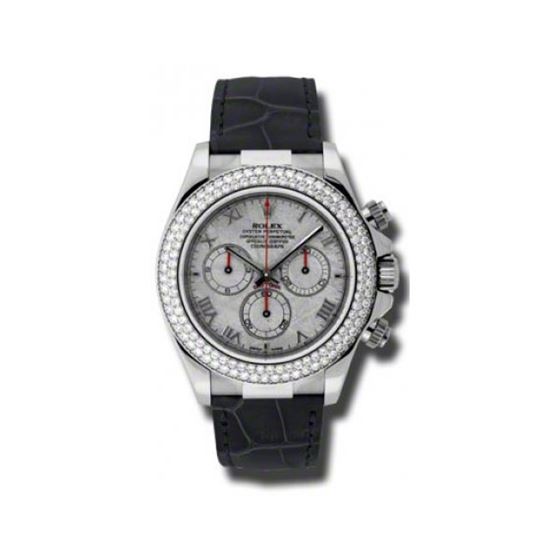 Rolex Watches  Daytona White Gold  Diamond Bezel 116589RBR mt