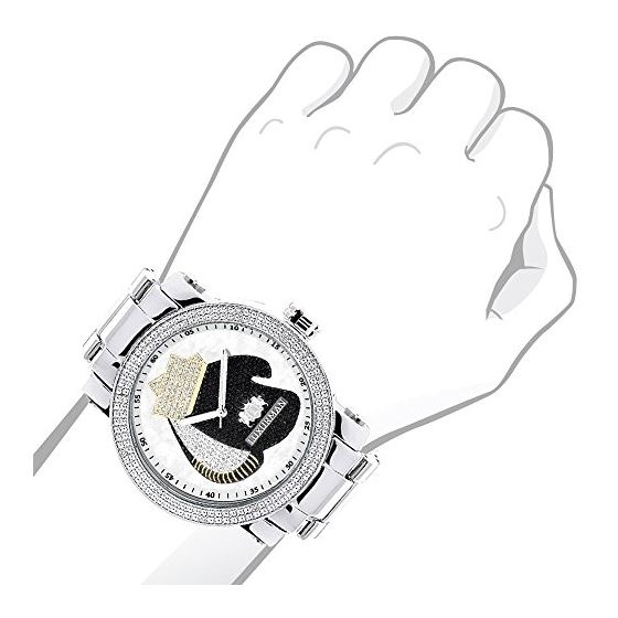 Boxing Gloves Diamond Watch For Men Southpaw Lim-3