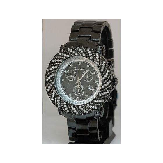 Joe Rodeo Watches: Mens Junior Diamond Watch 4.25 Black JJU157 1