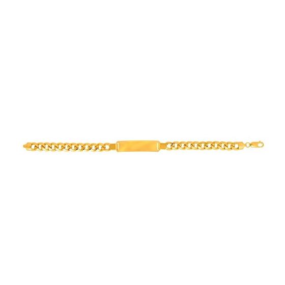 "14K Yellow Gold Light Miami Cuban Chain 81/2"" inches long x wide"