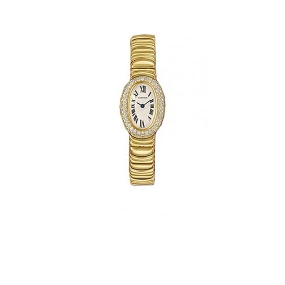 Cartier Baignoire Ladies Mini Watch WB5094D8