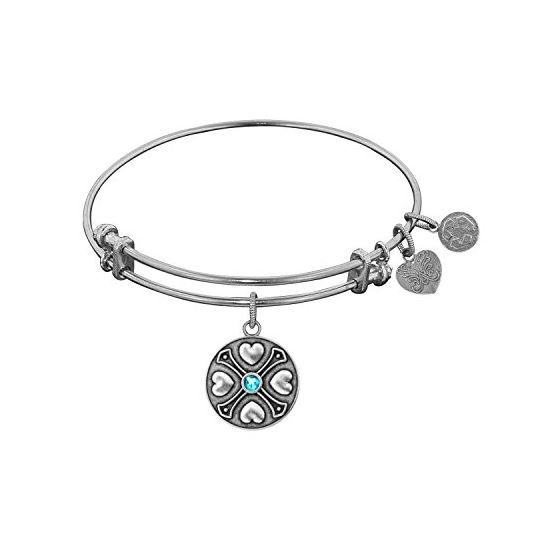 Angelica Ladies Birthstones Collection Bangle Char