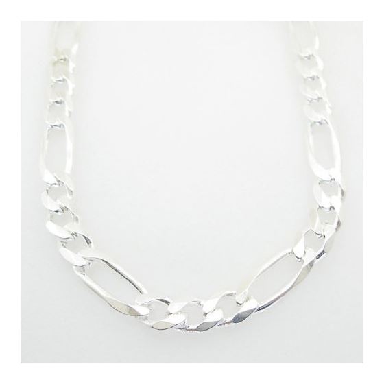 Figaro link chain Necklace Length - 30 inches Width - 7mm 3