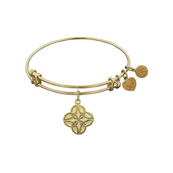 Angelica Ladies Inspirational Collection Bangle Charm 7.25 Inches (Adjustable) GEL1000