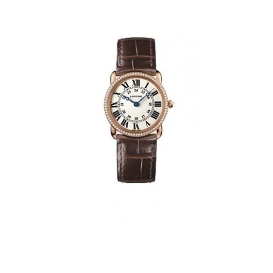 Cartier Ronde Louis Unisex Gold Watch WR000351