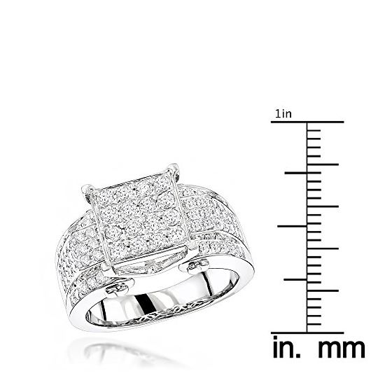 Designer Engagement 14K Natural 1.2 Ctw Diamond-3