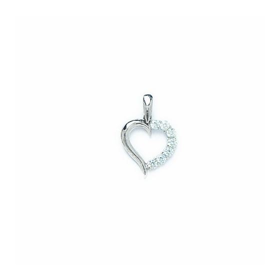 14K Gold Heart Love Pendant PW65